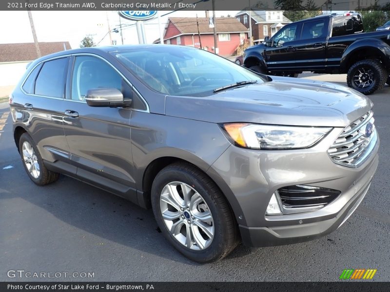 Carbonized Gray Metallic / Ebony 2021 Ford Edge Titanium AWD
