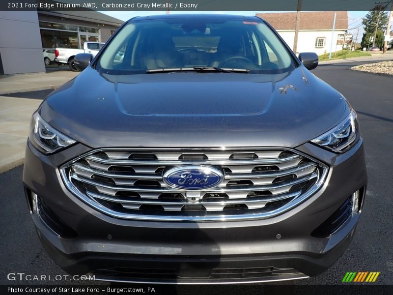 Carbonized Gray Metallic / Ebony 2021 Ford Edge Titanium AWD