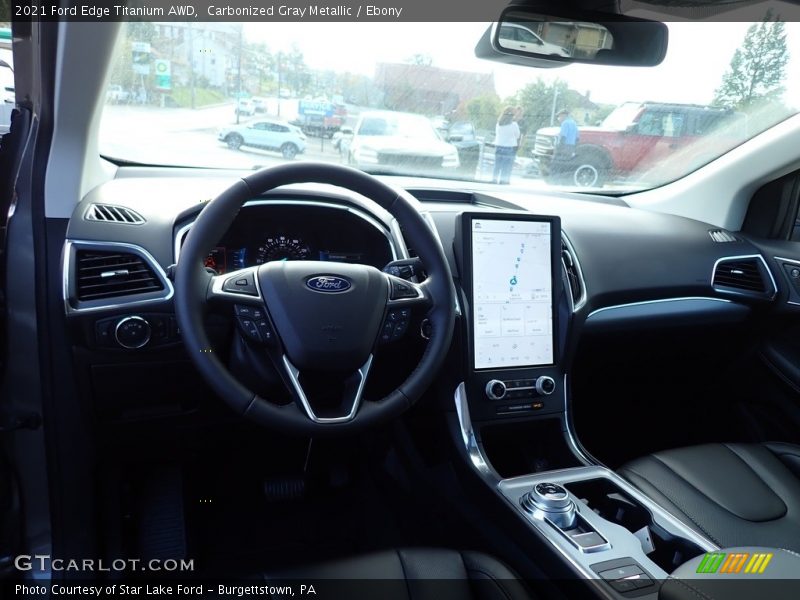 Carbonized Gray Metallic / Ebony 2021 Ford Edge Titanium AWD