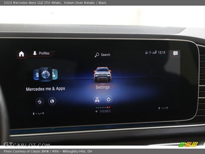 Iridium Silver Metallic / Black 2020 Mercedes-Benz GLE 350 4Matic