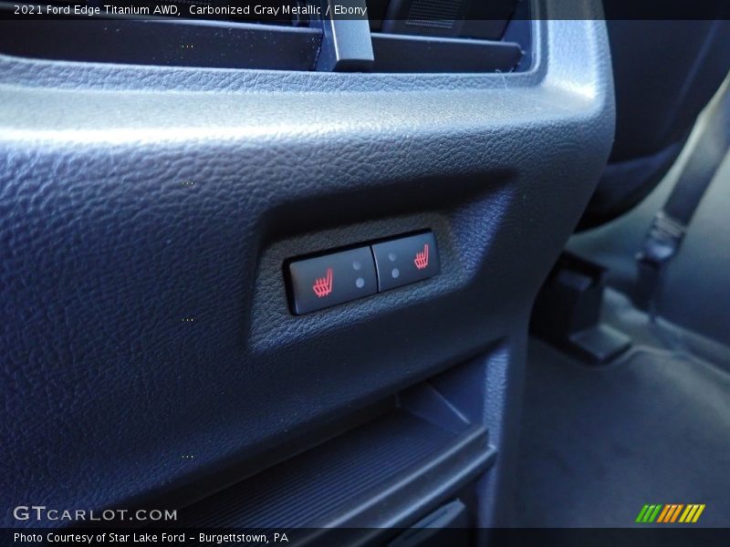 Carbonized Gray Metallic / Ebony 2021 Ford Edge Titanium AWD