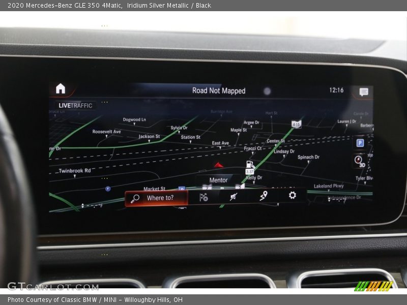 Iridium Silver Metallic / Black 2020 Mercedes-Benz GLE 350 4Matic