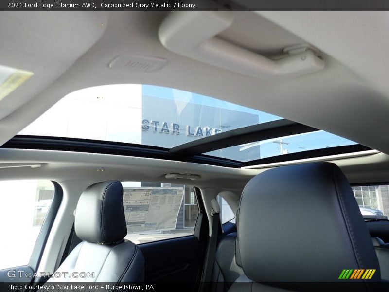 Carbonized Gray Metallic / Ebony 2021 Ford Edge Titanium AWD