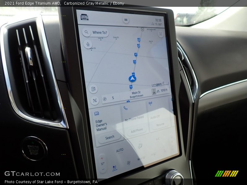 Carbonized Gray Metallic / Ebony 2021 Ford Edge Titanium AWD