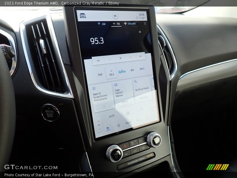 Carbonized Gray Metallic / Ebony 2021 Ford Edge Titanium AWD