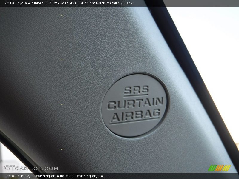 Midnight Black metallic / Black 2019 Toyota 4Runner TRD Off-Road 4x4