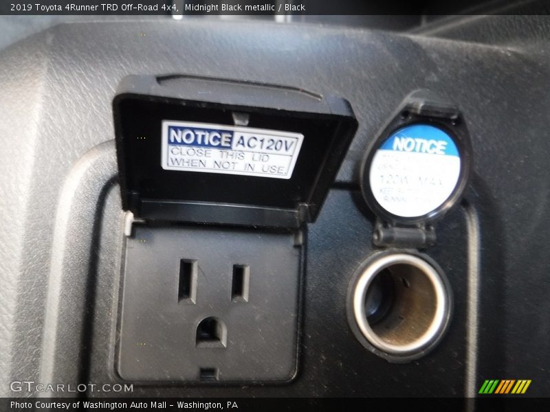 Midnight Black metallic / Black 2019 Toyota 4Runner TRD Off-Road 4x4