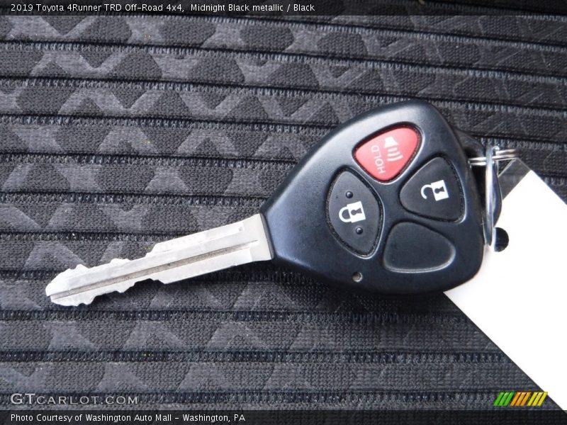 Midnight Black metallic / Black 2019 Toyota 4Runner TRD Off-Road 4x4