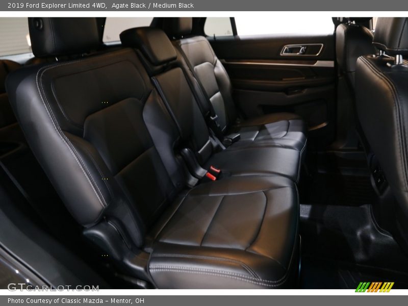 Agate Black / Medium Black 2019 Ford Explorer Limited 4WD