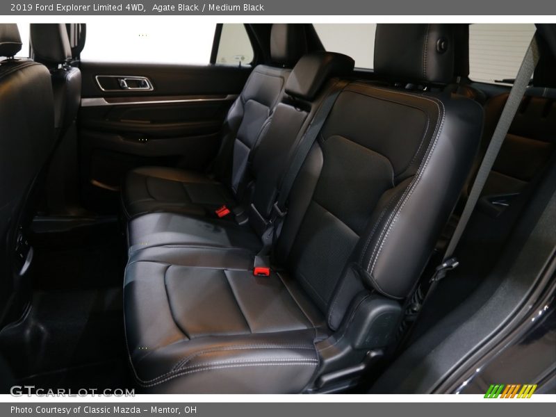 Agate Black / Medium Black 2019 Ford Explorer Limited 4WD