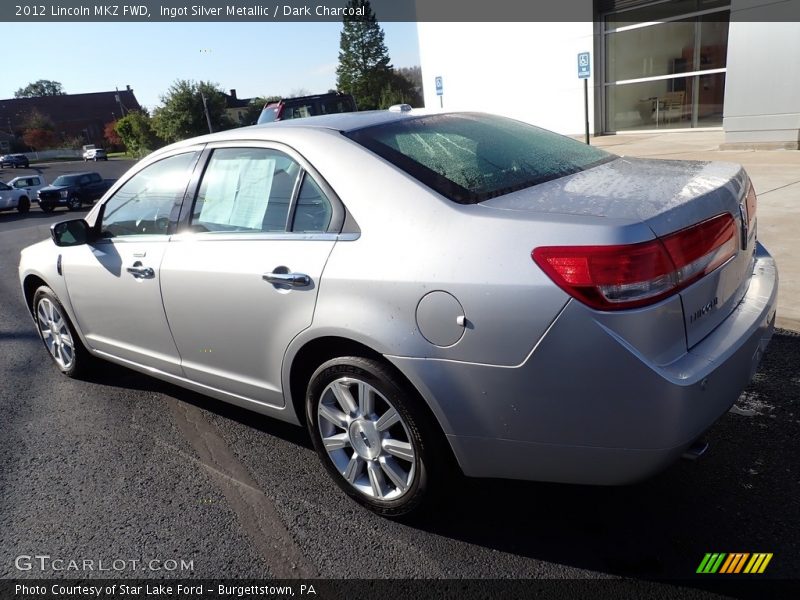 Ingot Silver Metallic / Dark Charcoal 2012 Lincoln MKZ FWD