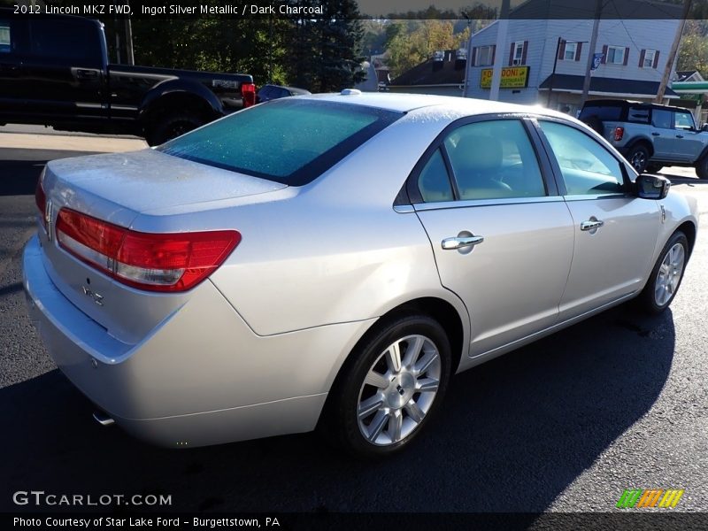 Ingot Silver Metallic / Dark Charcoal 2012 Lincoln MKZ FWD