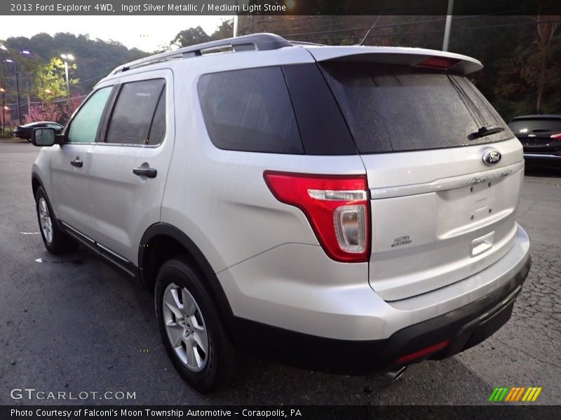 Ingot Silver Metallic / Medium Light Stone 2013 Ford Explorer 4WD