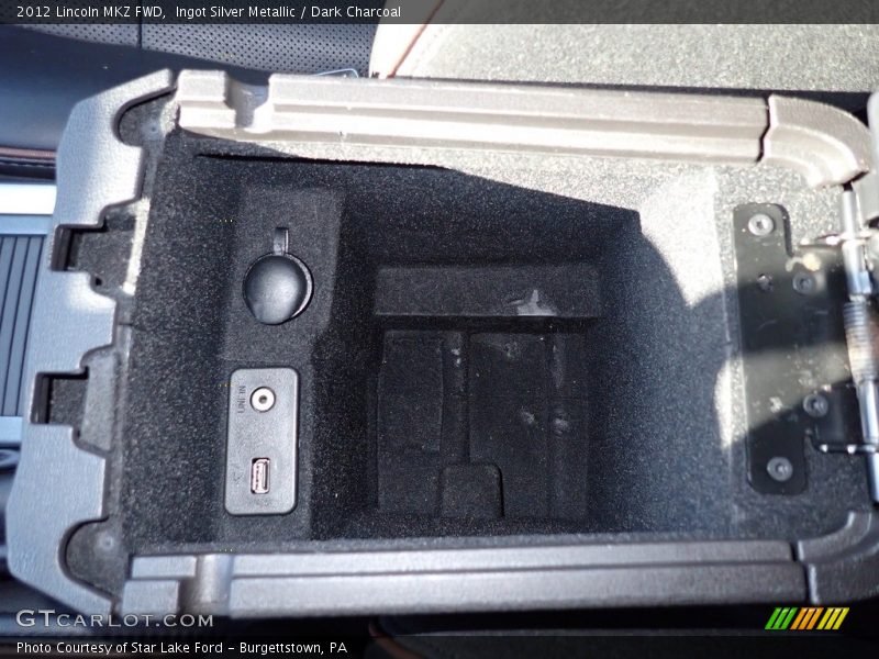 Ingot Silver Metallic / Dark Charcoal 2012 Lincoln MKZ FWD