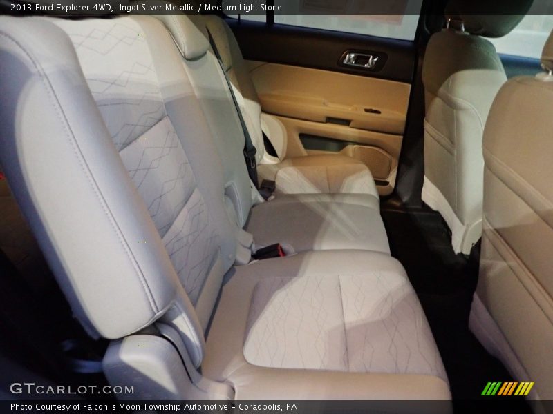 Ingot Silver Metallic / Medium Light Stone 2013 Ford Explorer 4WD
