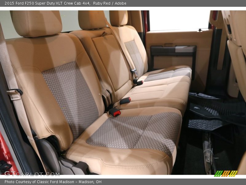 Ruby Red / Adobe 2015 Ford F250 Super Duty XLT Crew Cab 4x4
