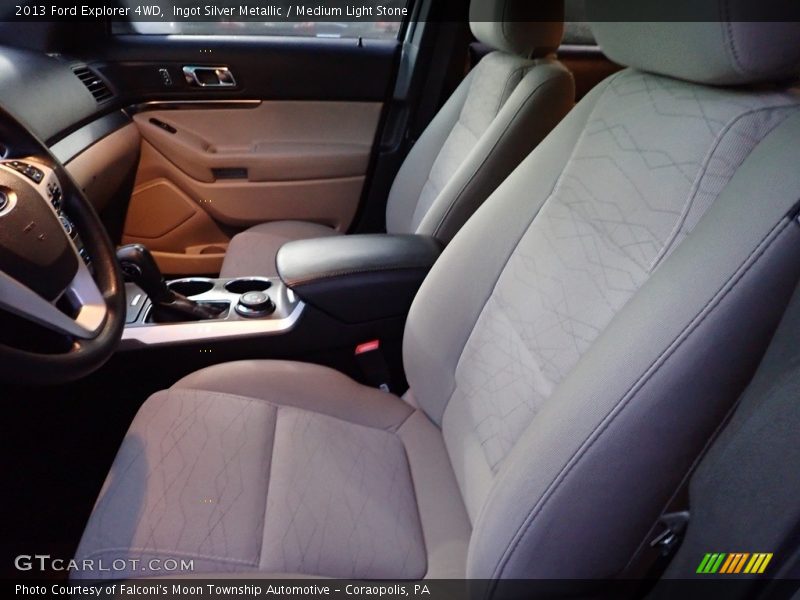 Ingot Silver Metallic / Medium Light Stone 2013 Ford Explorer 4WD