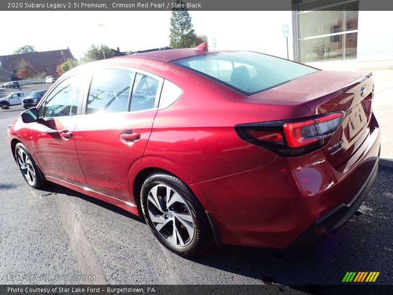 Crimson Red Pearl / Slate Black 2020 Subaru Legacy 2.5i Premium
