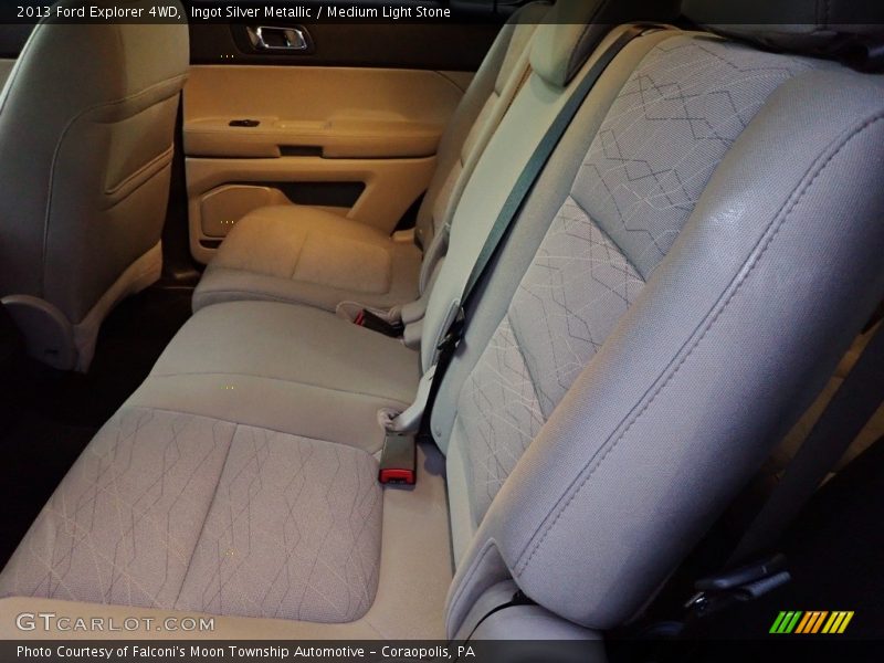 Ingot Silver Metallic / Medium Light Stone 2013 Ford Explorer 4WD
