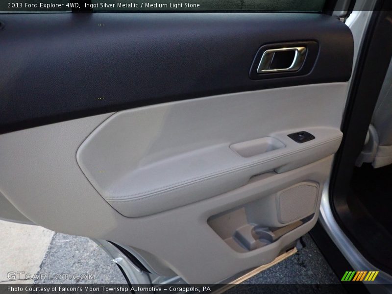 Ingot Silver Metallic / Medium Light Stone 2013 Ford Explorer 4WD