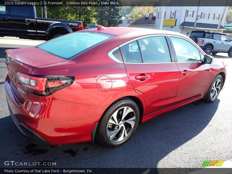 Crimson Red Pearl / Slate Black 2020 Subaru Legacy 2.5i Premium