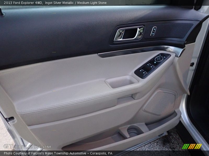 Ingot Silver Metallic / Medium Light Stone 2013 Ford Explorer 4WD
