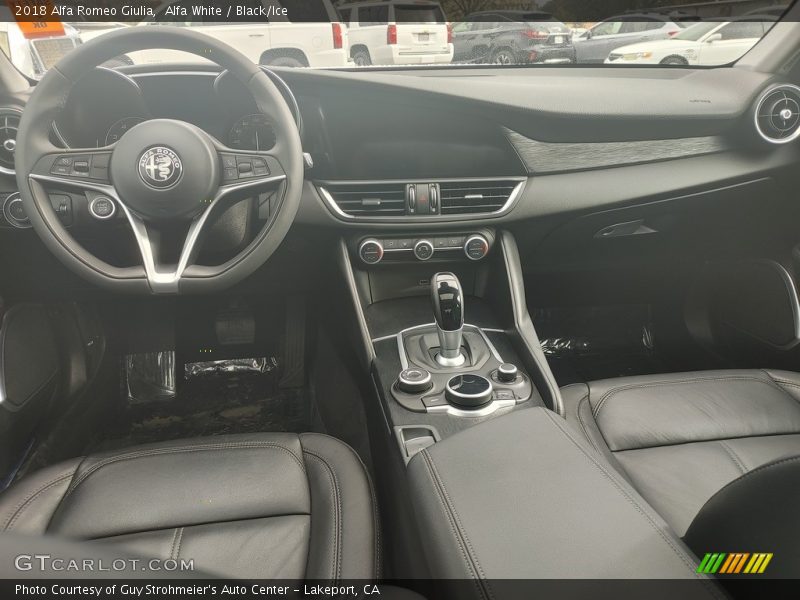 Alfa White / Black/Ice 2018 Alfa Romeo Giulia