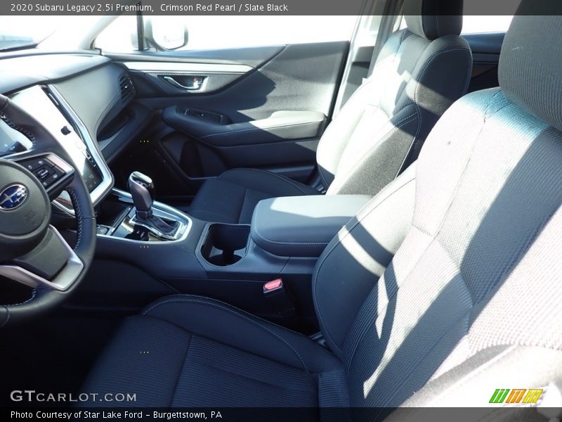 Crimson Red Pearl / Slate Black 2020 Subaru Legacy 2.5i Premium