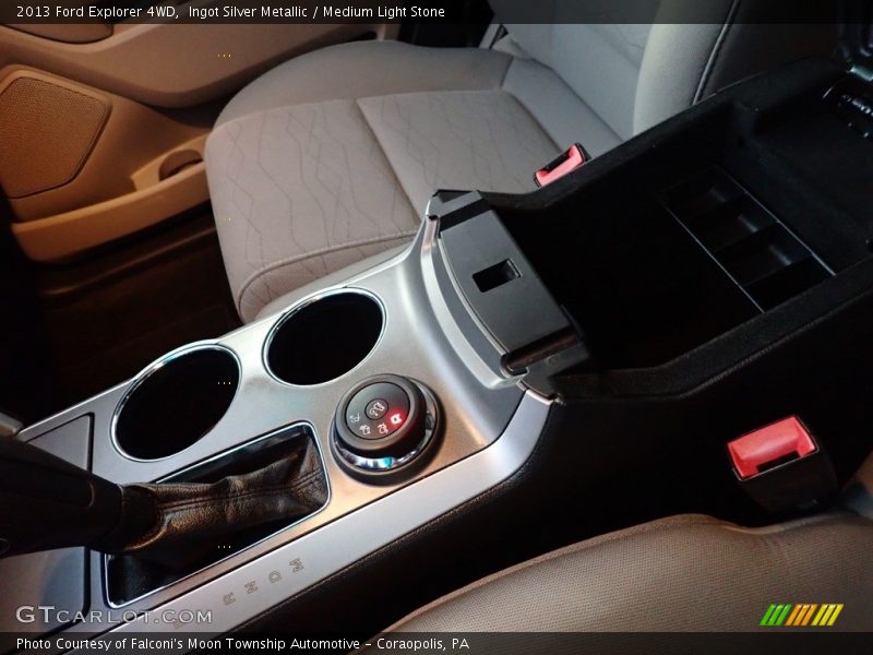 Ingot Silver Metallic / Medium Light Stone 2013 Ford Explorer 4WD