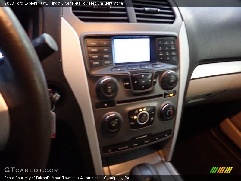 Ingot Silver Metallic / Medium Light Stone 2013 Ford Explorer 4WD