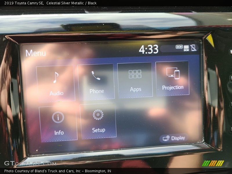 Celestial Silver Metallic / Black 2019 Toyota Camry SE