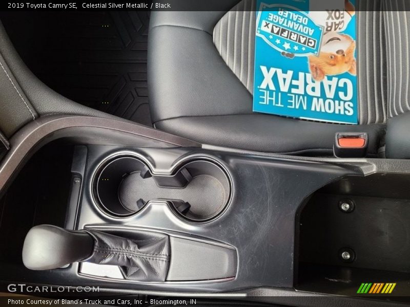 Celestial Silver Metallic / Black 2019 Toyota Camry SE