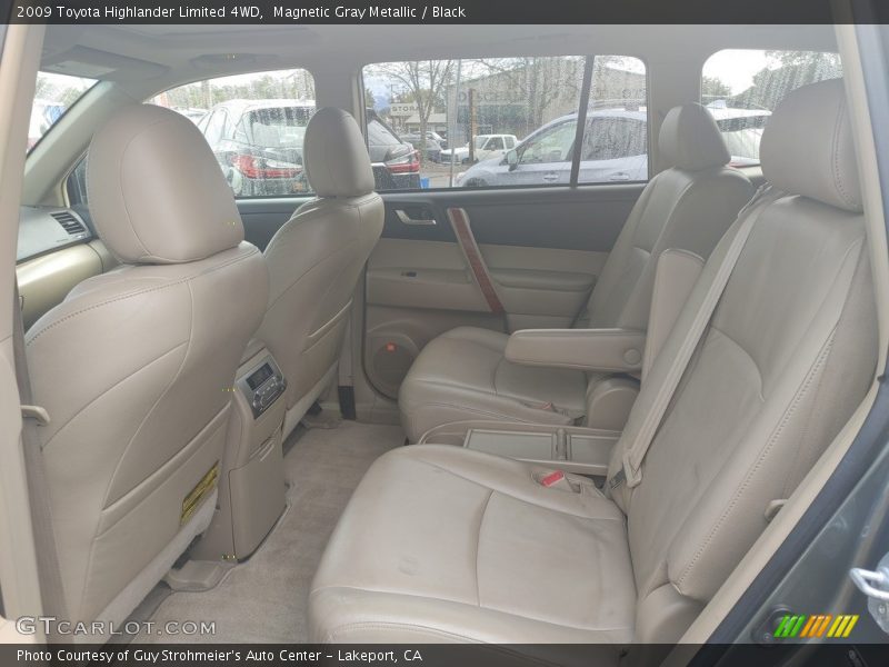 Magnetic Gray Metallic / Black 2009 Toyota Highlander Limited 4WD