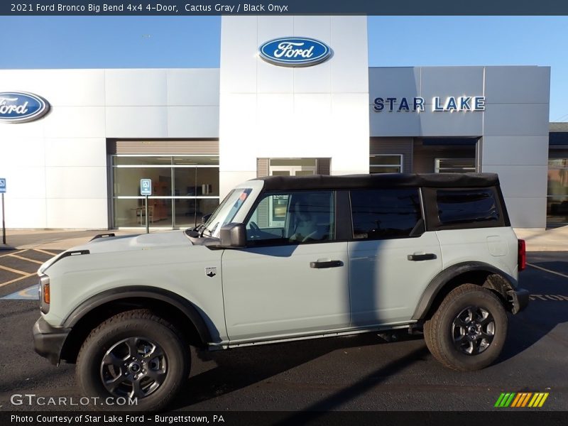 Cactus Gray / Black Onyx 2021 Ford Bronco Big Bend 4x4 4-Door