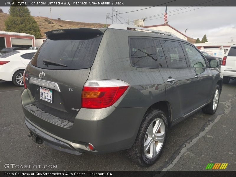 Magnetic Gray Metallic / Black 2009 Toyota Highlander Limited 4WD