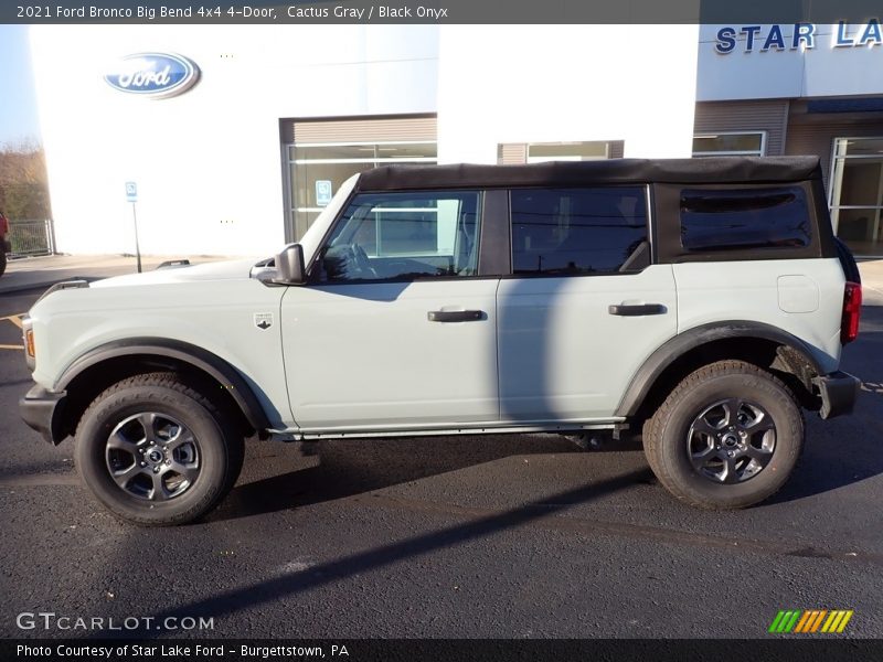 Cactus Gray / Black Onyx 2021 Ford Bronco Big Bend 4x4 4-Door