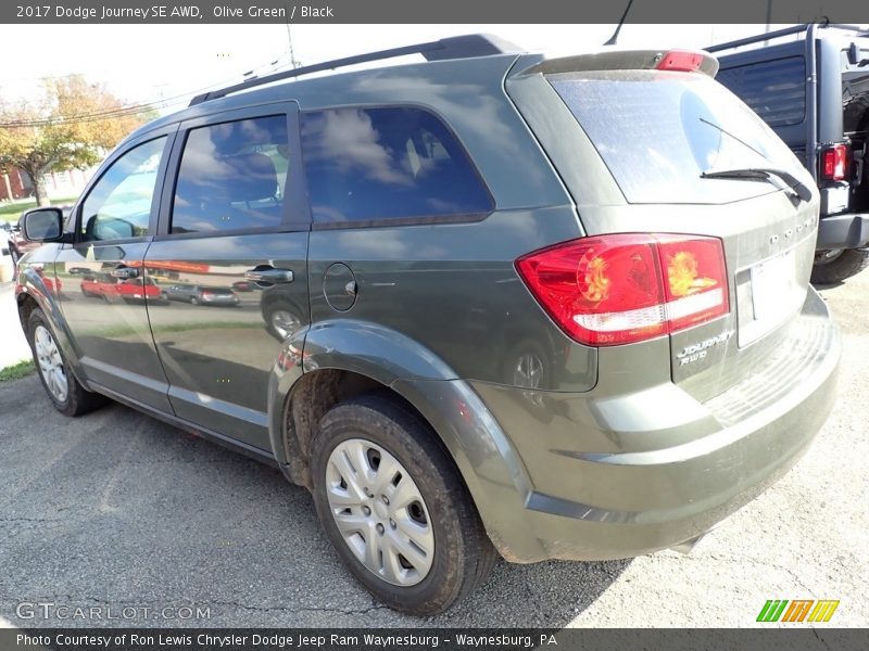 Olive Green / Black 2017 Dodge Journey SE AWD