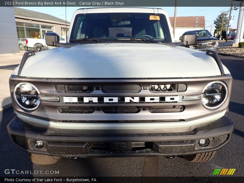 Cactus Gray / Black Onyx 2021 Ford Bronco Big Bend 4x4 4-Door