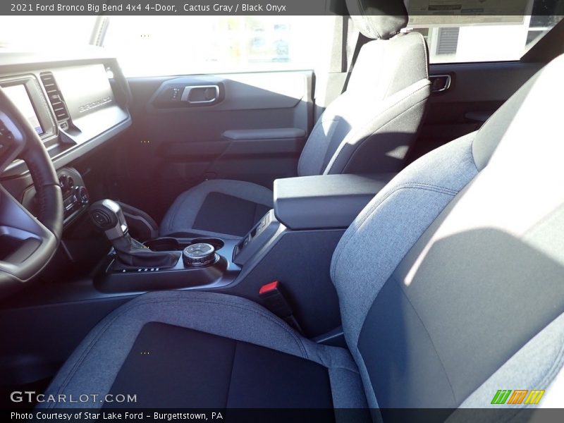 Cactus Gray / Black Onyx 2021 Ford Bronco Big Bend 4x4 4-Door
