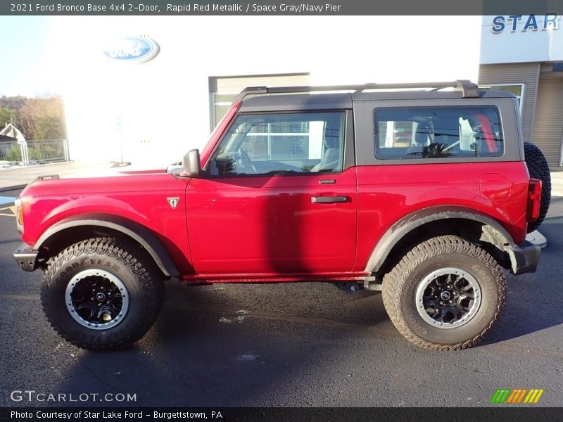  2021 Bronco Base 4x4 2-Door Rapid Red Metallic