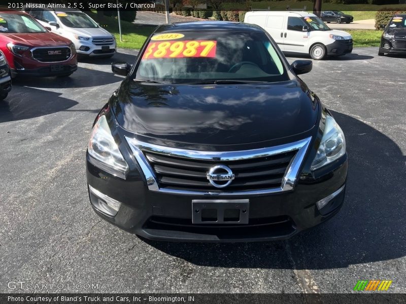 Super Black / Charcoal 2013 Nissan Altima 2.5 S