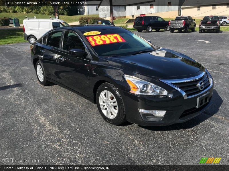 Super Black / Charcoal 2013 Nissan Altima 2.5 S