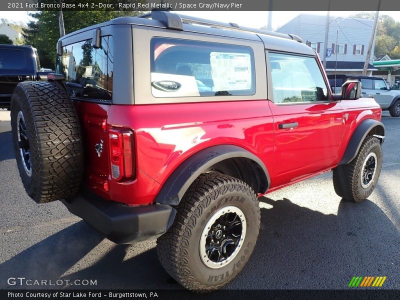 2021 Bronco Base 4x4 2-Door Rapid Red Metallic
