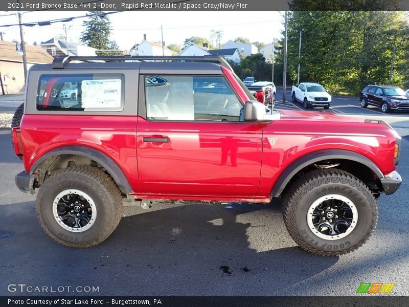  2021 Bronco Base 4x4 2-Door Rapid Red Metallic