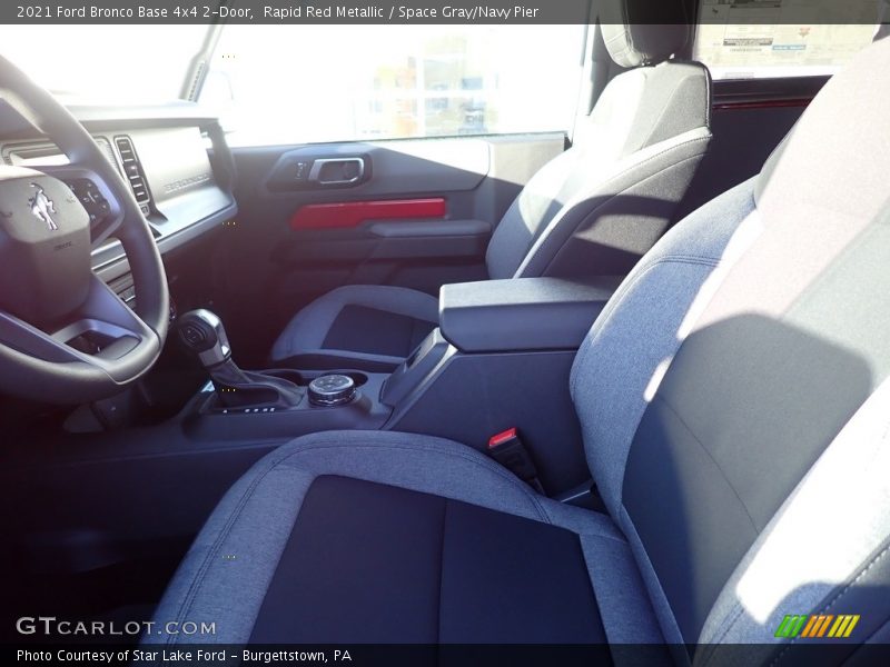 Front Seat of 2021 Bronco Base 4x4 2-Door