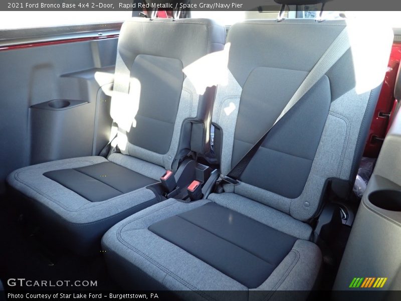 Rear Seat of 2021 Bronco Base 4x4 2-Door