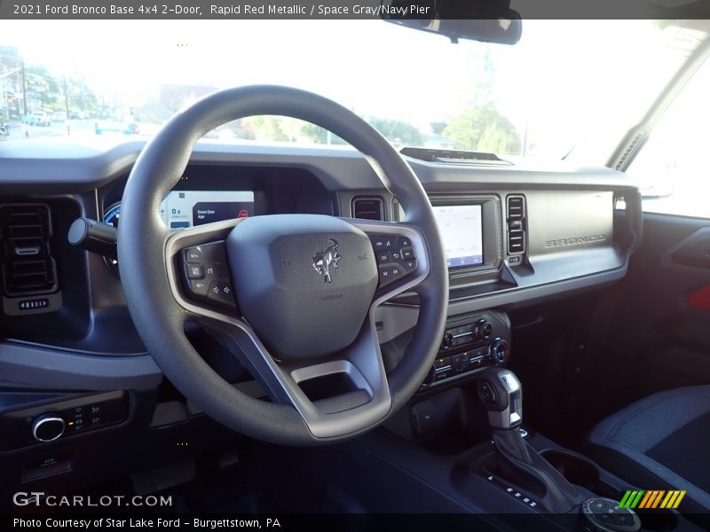 Dashboard of 2021 Bronco Base 4x4 2-Door
