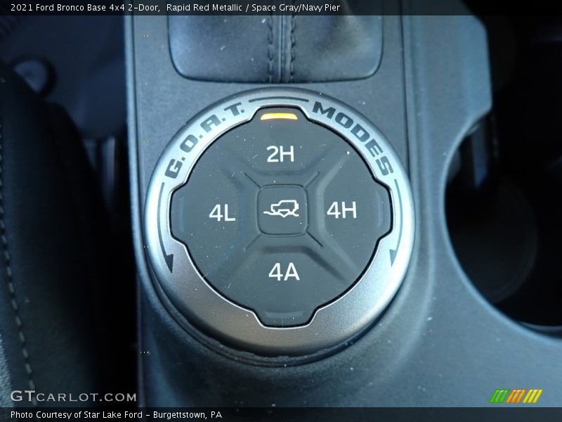 Rapid Red Metallic / Space Gray/Navy Pier 2021 Ford Bronco Base 4x4 2-Door