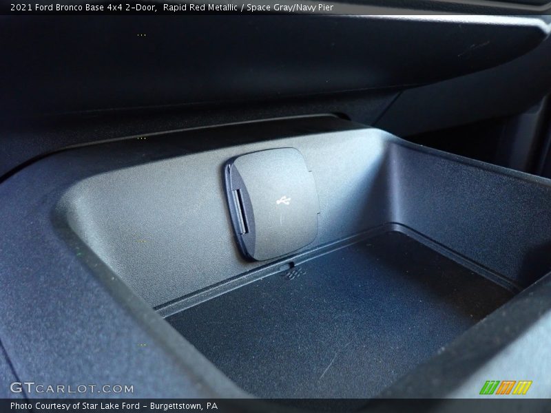 Rapid Red Metallic / Space Gray/Navy Pier 2021 Ford Bronco Base 4x4 2-Door