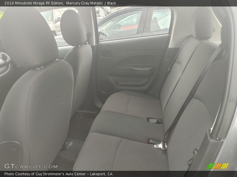 Mercury Gray Metallic / Black 2019 Mitsubishi Mirage RF Edition